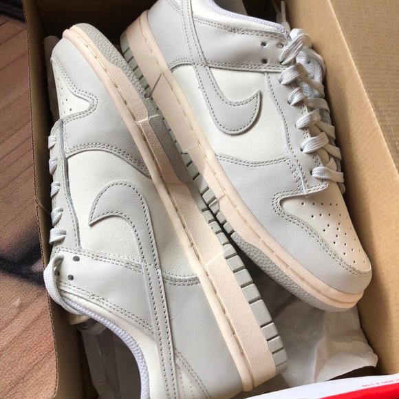 Nike Dunk Low light ipads antiskid Low light to help sandals female bone white # - Picture 10 of 10